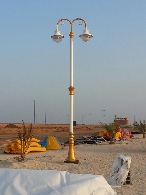 اعمدة انارة فيبر جلاس